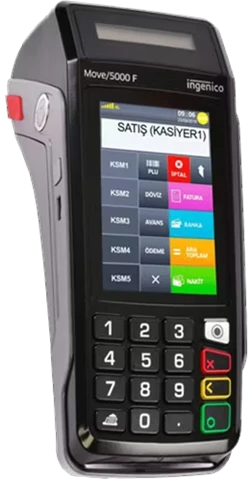 Ingenico Move/5000 F kablosuz yazar kasa POS