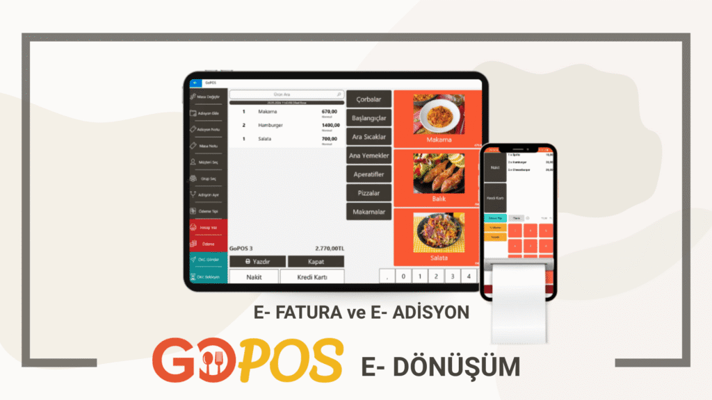 E adisyon Programı