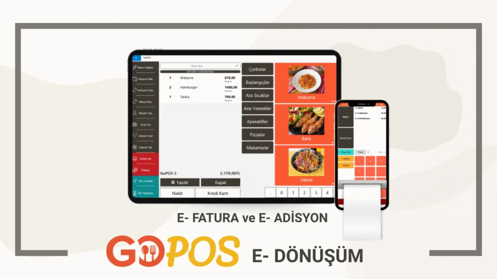 E adisyon Programı