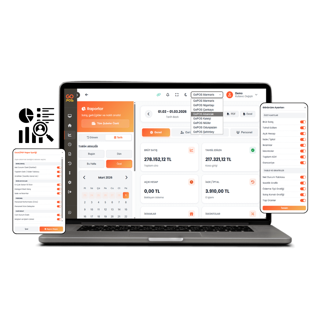 GOPOS restoran otomasyonu işletme yönetim sistemi saas yazılım (4)