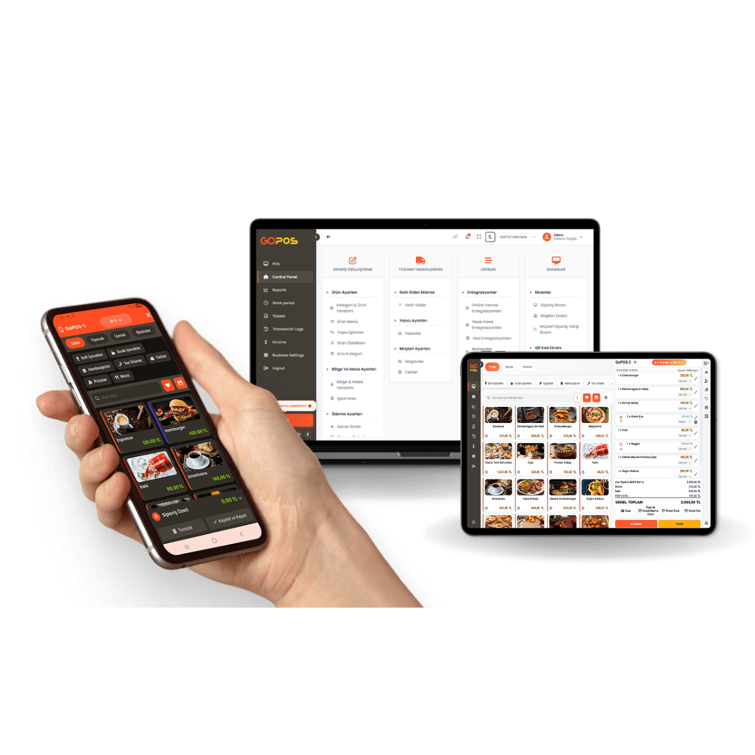 restoran sipariş sistemi
