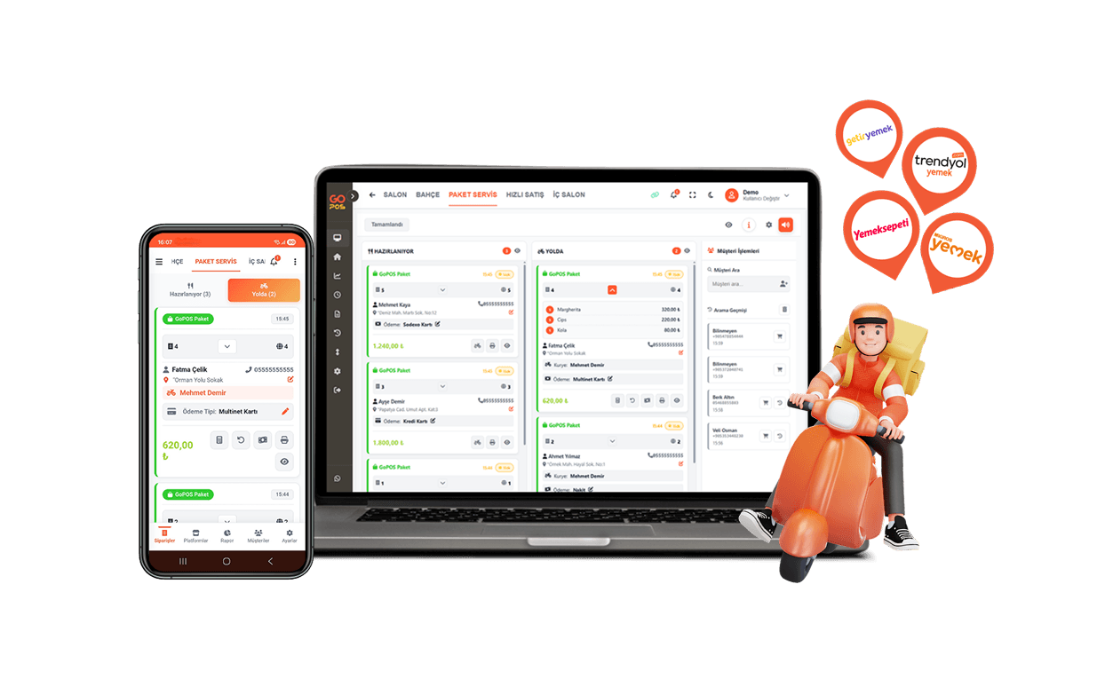 Paket Servis Programı