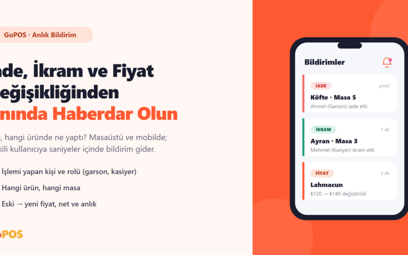 adisyon programı – restoran yazılımı